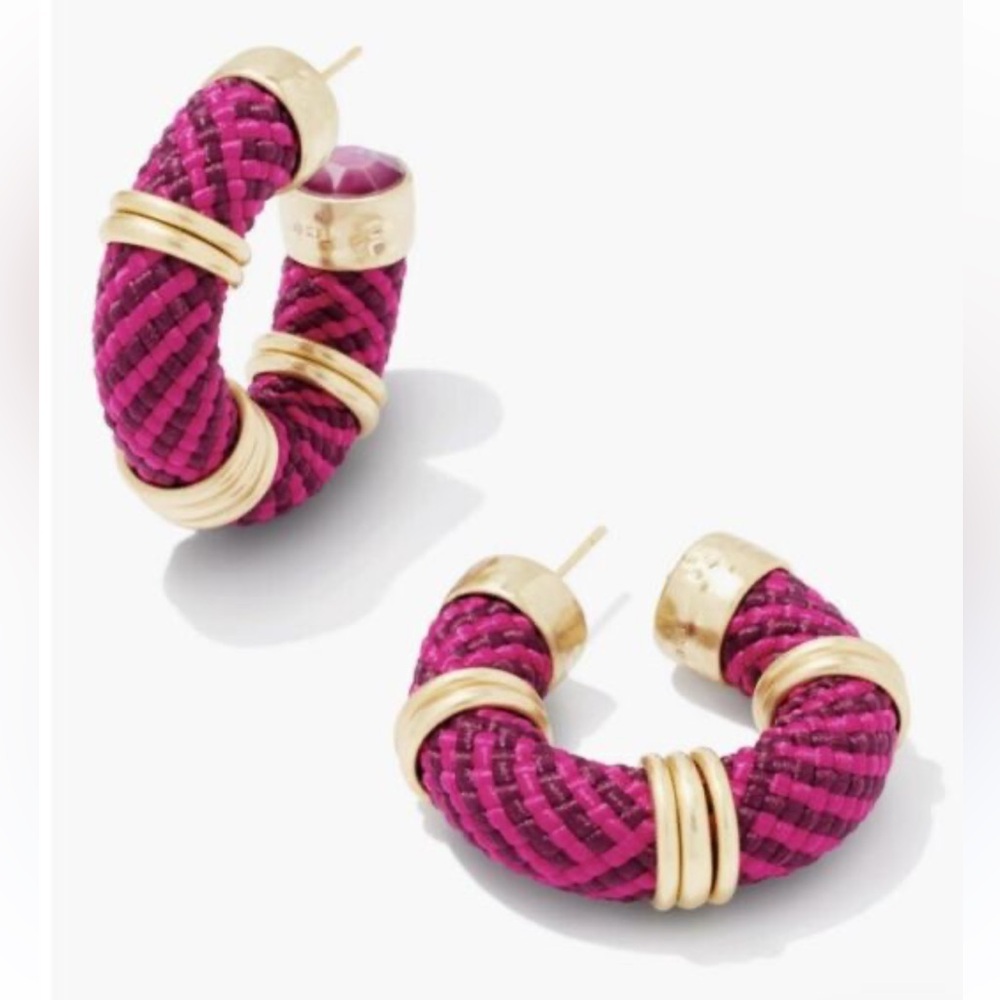 Kendra Scott Maya Hoop Earrings - Picture 2 of 6